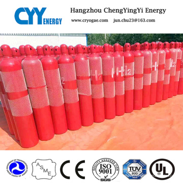 50L Helium Oxygen Nitrogen CO2 Seamless Steel Gas Cylinder